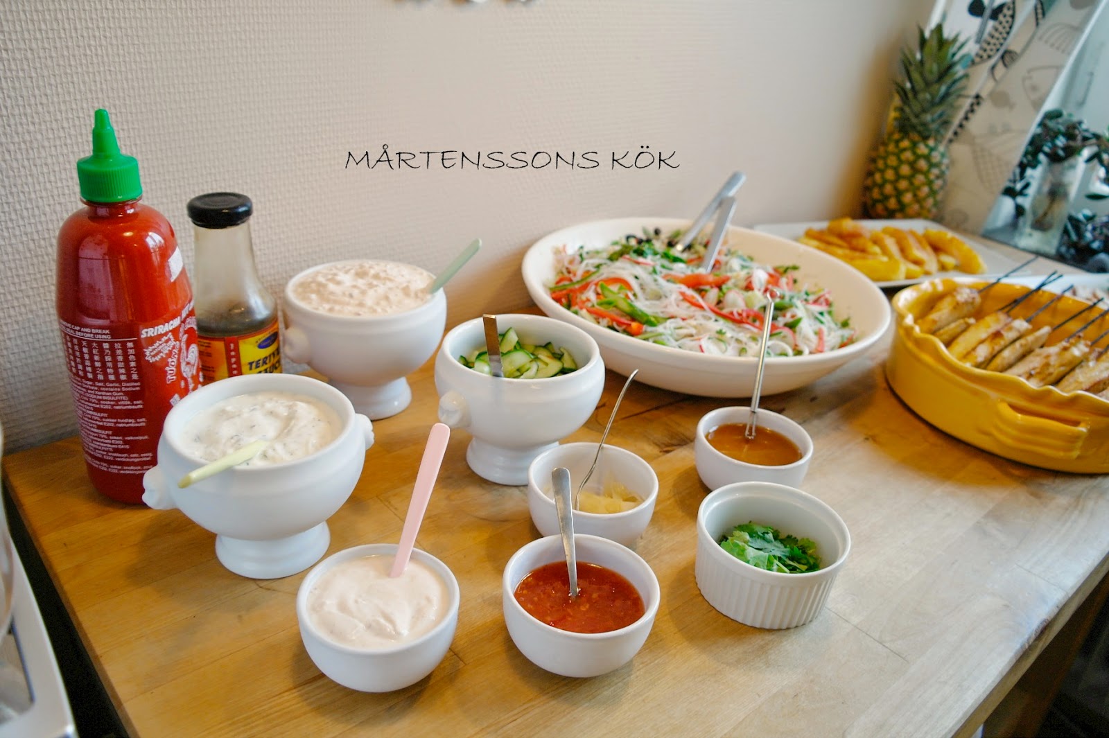 MÅRTENSSONS KÖK: En buffé med asiatiska smaker MÅRTENSSONS KÖK: En buffé med asiatiska smaker